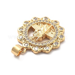 Реечное покрытие латунь с подвесками из кубического циркония&nbsp;KK-Q017-06A-G