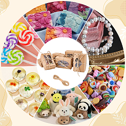 40 шт. 4 стиля прямоугольные шкатулки для украшений из крафт-бумаги и картона&nbsp;CON-BBC0001-14