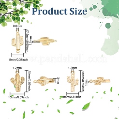 12 шт. 3 латунных звена/соединители&nbsp;KK-BC0009-33