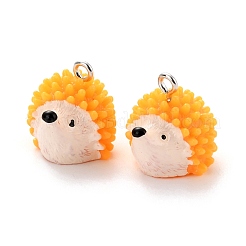 Подвески из непрозрачной смолы на осеннюю тематику&nbsp;RESI-I038-02P