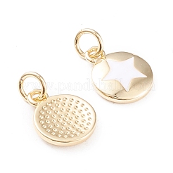 Латунь эмаль подвески&nbsp;KK-F814-20G