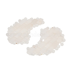 Натуральные белые нефритовые патчи для глаз&nbsp;G-D301-A04