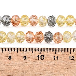 Прозрачные стеклянные бусины&nbsp;GLAA-T023-6mm-A10