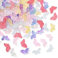 150шт 6 цвета наборы прозрачных стеклянных бусин&nbsp;GLAA-YW0004-98