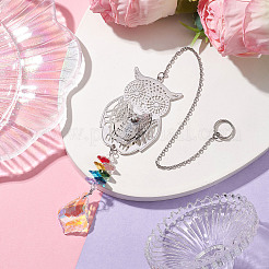 Латунные полые подвесные украшения&nbsp;HJEW-JM01930-01