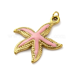 Подвески из нержавеющей стали 304 с эмалью&nbsp;STAS-E550-45G