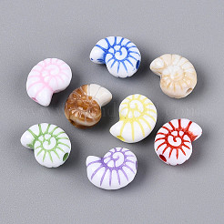 Непрозрачные акриловые бусины&nbsp;SACR-T017-84M