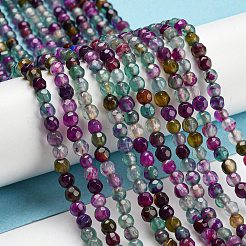 Природный агат бисер нитей&nbsp;X-G-Q1000-01