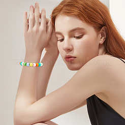 300 шт. Непрозрачные акриловые бусины&nbsp;SACR-DC0001-18