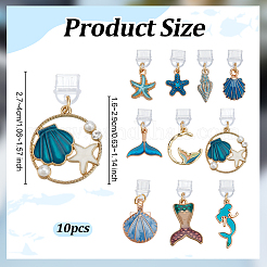 10шт пластиковые мобильные пылезащитные заглушки&nbsp;HJEW-OC00144