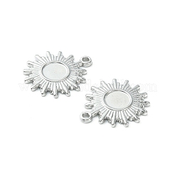 Подвеска-кабошон из не тускнеющей нержавеющей стали 304&nbsp;STAS-L269-036P