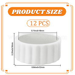 12 шт. силиконовых колец-растяжек&nbsp;AJEW-CP0010-07