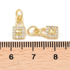 Латунные микро проложить кубического циркония подвески&nbsp;KK-B167-18G