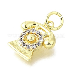 Латунные микро проложить кубического циркония подвески&nbsp;KK-V007-24G