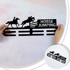 Модная железная вешалка для медалей&nbsp;ODIS-WH0021-337