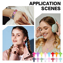 300шт 2 стиля акриловые бусины&nbsp;OACR-HY0001-24