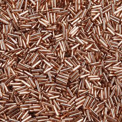 Никелированный стеклянные бусины стеклярус&nbsp;SEED-S046-01B-39A