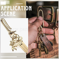 Застежки-крючки из сплава тибетского стиля 2 шт.&nbsp;FIND-SC0016-52