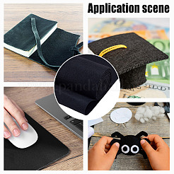 Чувствовал ткань&nbsp;DIY-WH0899-09A