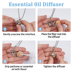 2 сумка 2 стиля наборы для самостоятельного изготовления латунных ожерелий&nbsp;NJEW-FH0001-25B