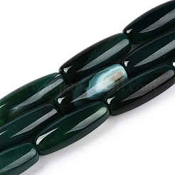 Нити бусин из натурального агата G-T138-230B