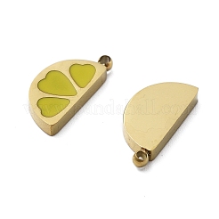 Подвески из нержавеющей стали 304 с эмалью&nbsp;STAS-D302-05G