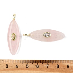 Природного розового кварца подвески&nbsp;G-D357-01E