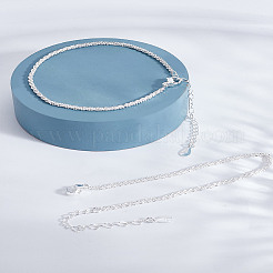 2 шт. латунные микро-паве кубические цирконии кабельные цепи браслеты для женщин&nbsp;BJEW-LP0011-12