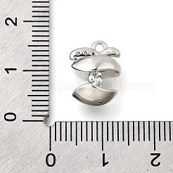 Латунные микро проложить кубического циркония подвески&nbsp;KK-C096-06P