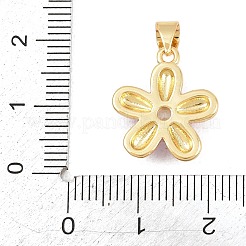 Латунные микропаве прозрачные подвески с фианитом&nbsp;KK-C170-26G