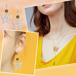 18 шт. подвески из нержавеющей стали 304 двух цветов&nbsp;STAS-DC0010-90