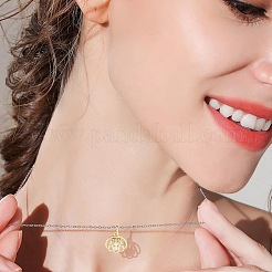 12 шт. подвески из латуни с прозрачным кубическим цирконием&nbsp;KK-GO0001-78