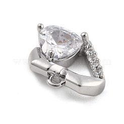 Латунные микро проложить кубического циркония подвески&nbsp;KK-D283-27P