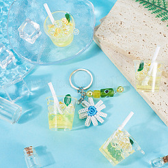 Большие подвески из прозрачной смолы&nbsp;RESI-TAC0019-04B