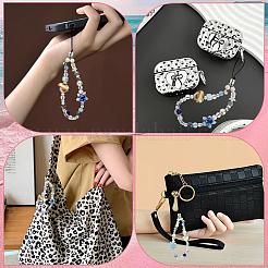 Мобильные ремни из смолы и акрила&nbsp;HJEW-WH20012-06