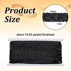 Кружевная отделка из полиэстера&nbsp;OCOR-WH0068-48