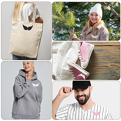 20 шт. 5-цветные тканевые крылья ангела&nbsp;AJEW-GF0012-63