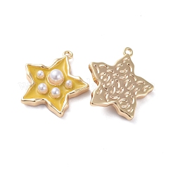 Латунь эмаль подвески&nbsp;KK-I661-03G-C