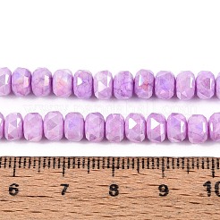 Антикоррозийные гальванические стеклянные бусины&nbsp;GLAA-T025-6mm-11D