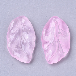 Прозрачный лак окрашенные стеклянные подвески&nbsp;LS-GLAA-T013-02-C03