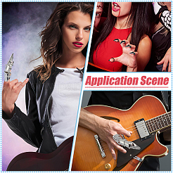 6 шт. 6 стиля колец из сплава&nbsp;RJEW-AR0001-07