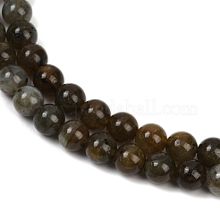Природные лабрадорита бисер нитей&nbsp;LS-G-I253-01-8mm