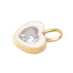 Подвески из нержавеющей стали 304 с микропаве из кубического циркония&nbsp;STAS-D364-03G