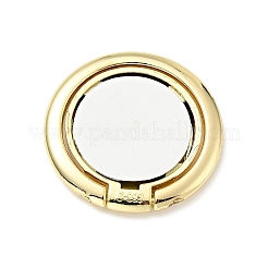 Плоская круглая подставка для мобильного телефона из сплава&nbsp;LS-AJEW-E046-01G