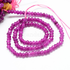 Натуральный белый нефритовый шарик нити&nbsp;X-G-R343-2x4-24