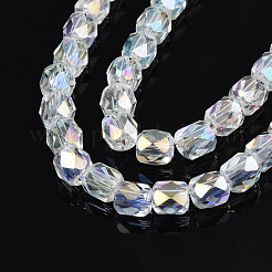 Гальванизируйте прозрачное стекло бисер нитей&nbsp;EGLA-N002-13-B