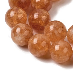 Бусины из натурального белого нефрита&nbsp;G-H348-10mm-10