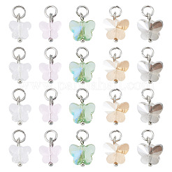 25 шт. 5-х стилевых подвесных светильников из прозрачного стекла с гальваническим покрытием&nbsp;PALLOY-TAC0230