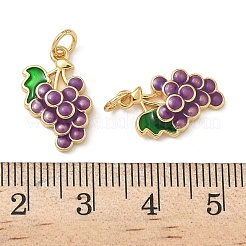 Латунь эмаль подвески&nbsp;KK-P326-04G