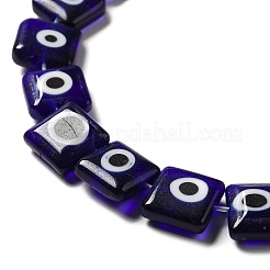 Ручной сглаза бусины бисер нитей&nbsp;LAMP-F026-02C